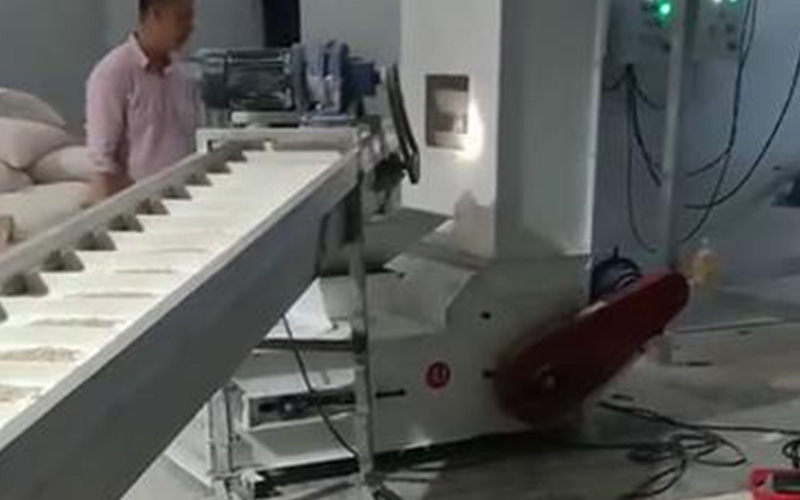 江蘇HYZD-2L 貓砂 5.5米高Z型提升機(jī)客戶現(xiàn)場